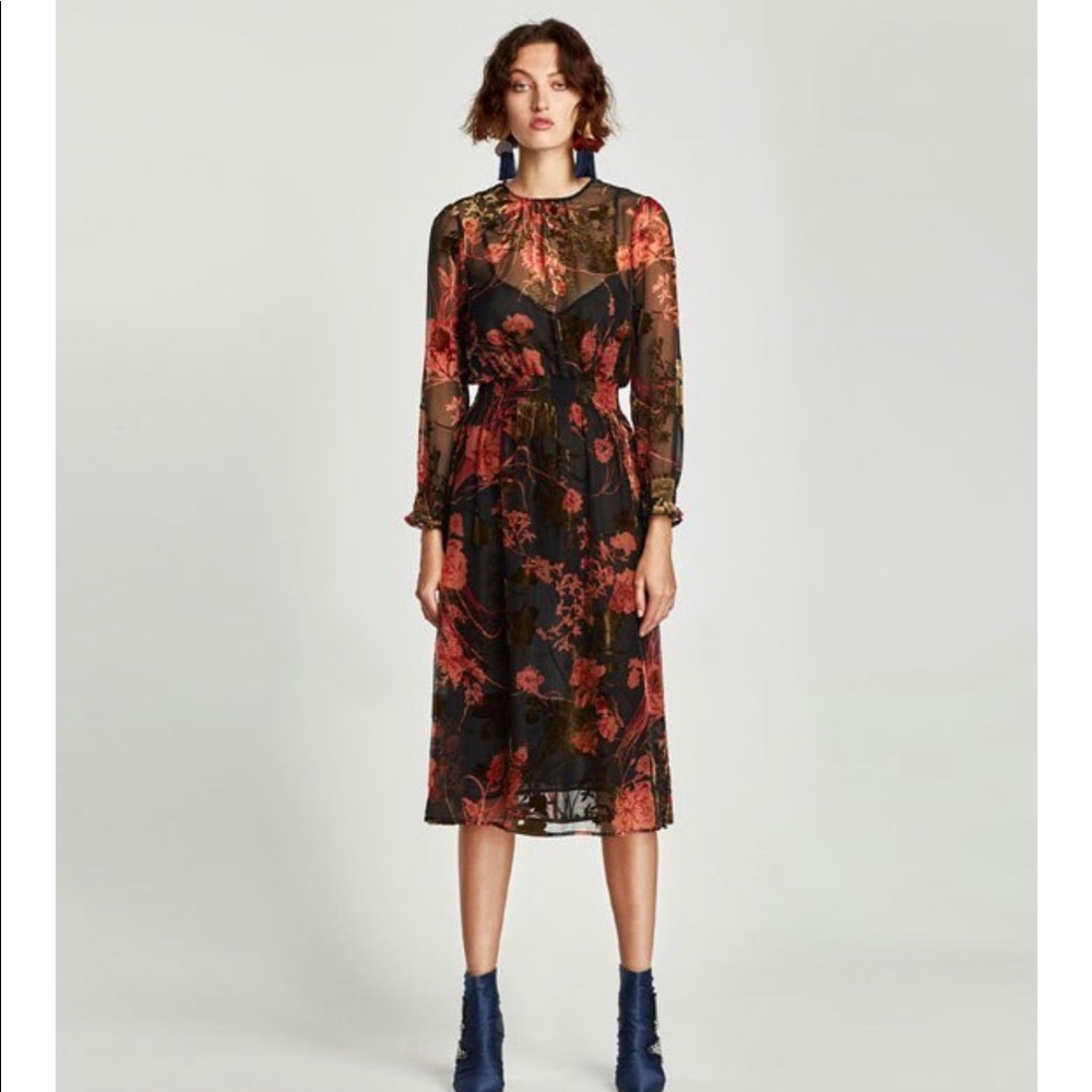 Zara midi dress
